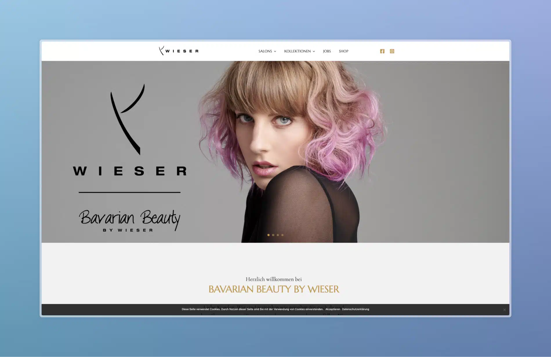hair studio wieser web
